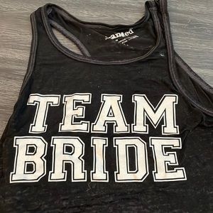 Team bride tank!